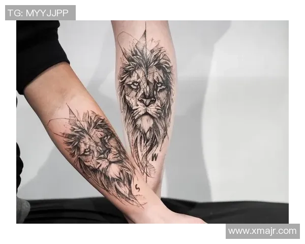 足球明星背部狮子纹身揭示力量与勇气的象征意义